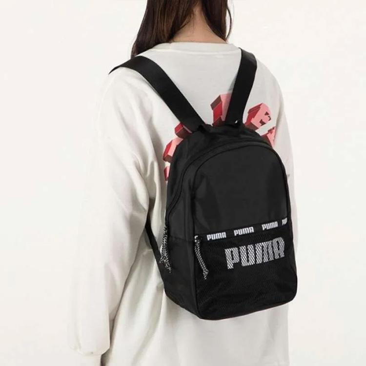 New PUMA Fabric Backpack Unisex Black 078732-01
