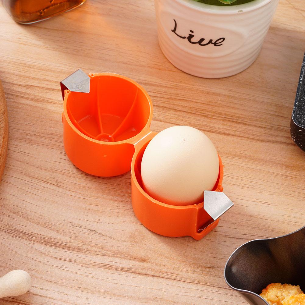 1/2/3PCS Upgrade Portable Egg Opener Handheld Cracking Egg Opening Tool For Raw Eggs Kitchen Cooking Baking Eggshell Separator