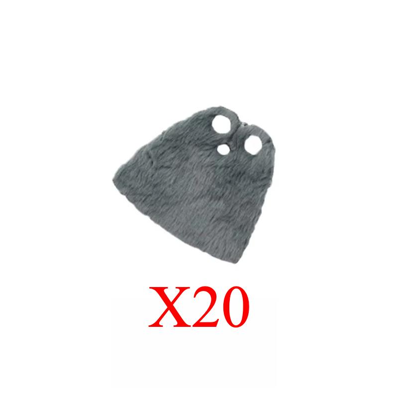 MOC Character Accessories Building Blocks Medieval Soldier Hood Wearing Coat Cape Battle Robe Mini Brick Boy Toy Gift A08