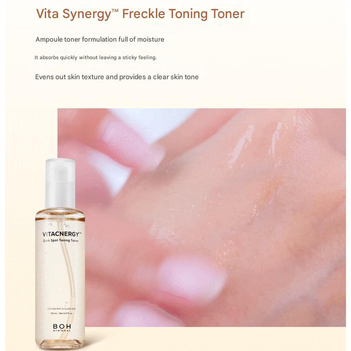 BIOHEAL BOH Vita Synergy Blemish Care Toning Skincare 2-Step Set (Toner 150ml + Emulsion 150ml)