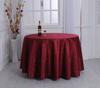 Hotel Tablecloth Restaurant Restaurant Large Stall Tablecloth Table Skirt Table Flag Burgundy Champagne Silver Gray Round Table
