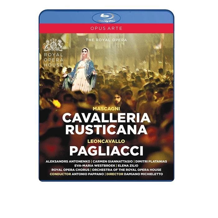 Arborescence Mascagni , Cavalleria Rusticana. Leoncavallo , Pagliacci. Westbroek, Antonenko, Platanias, Zilio, Pappano, Michieletto. [Blu-ray