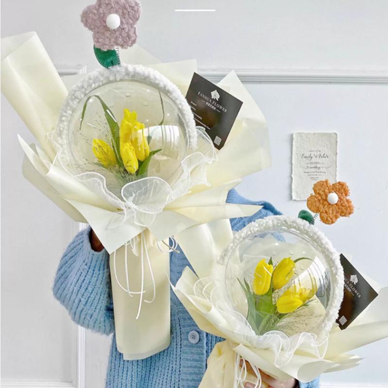 Shiny Wrapping Paper 60*60CM Craft Paper Floral Gift Packing Paper Waterproof Home Decor Festive Party DIY Handmade Supplies