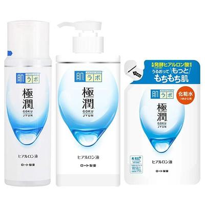Hada Labo Gokujyun Hyaluronic Lotion 170mL Pump Type 400mL Refill 170ml