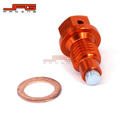 Parafuso de Dreno de Óleo de Alumínio CNC para Motocicletas Off-Road 125-530SX/SX-F/EXC