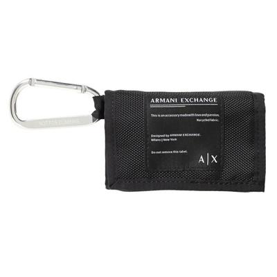 Trifold Wallet 958423 2R835 00020 Black [Armani Exchange] Men's [Item]