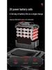 Dual-Purpose High-Volume Lithium Battery Snow and Dust Blower/Vacuum Cleaner
