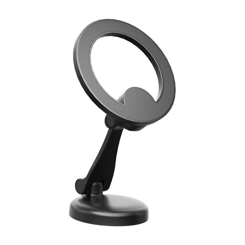 Magnetic Car Phone Holder Dashboard 360 Rotating Foldable Mount Compatible With MagSafe IPhones