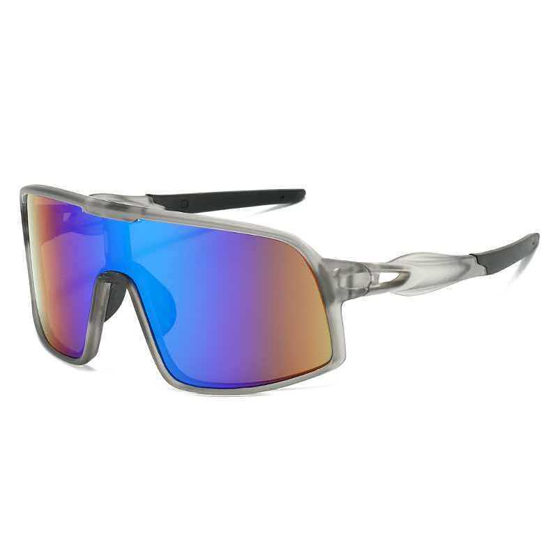 Trendy European & American Cycling Sunglasses: Premium One-Piece Outdoor Sports Goggles