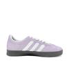 adidas Little Taro Slip Resistant Abrasion Resistant Low Top Skateboard Shoes Unisex Purple White HQ1802(Team847-)