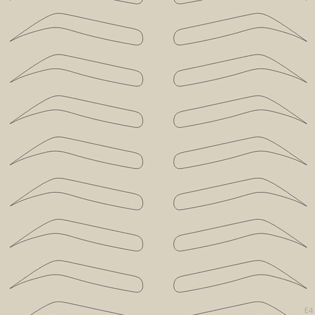 Practice Skin with Eyebrow Shape for Salon Beginner