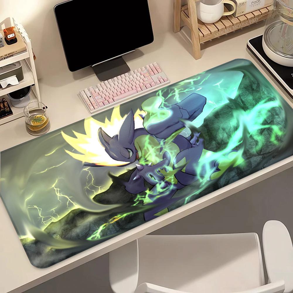 Anime Mouse Pad Colorful Gamer Cabinet P Toxtricity Mousepad Keyboard Rug Laptop Gaming Accessories Rubber Desk Mat