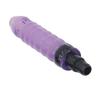 Massage Gun Head Replacement Muscle Massager Attachment Silicone Parts Accessories 18?19MM Purple
