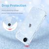 Clear Glitter Soft TPU Case For iPhone Air 17 Pro Max 16E 16 E 15 Plus 14 13 Mini 12 11 X XS XR SE 2022 2020 8 7 6 Women Girls Phone Cover Accessories