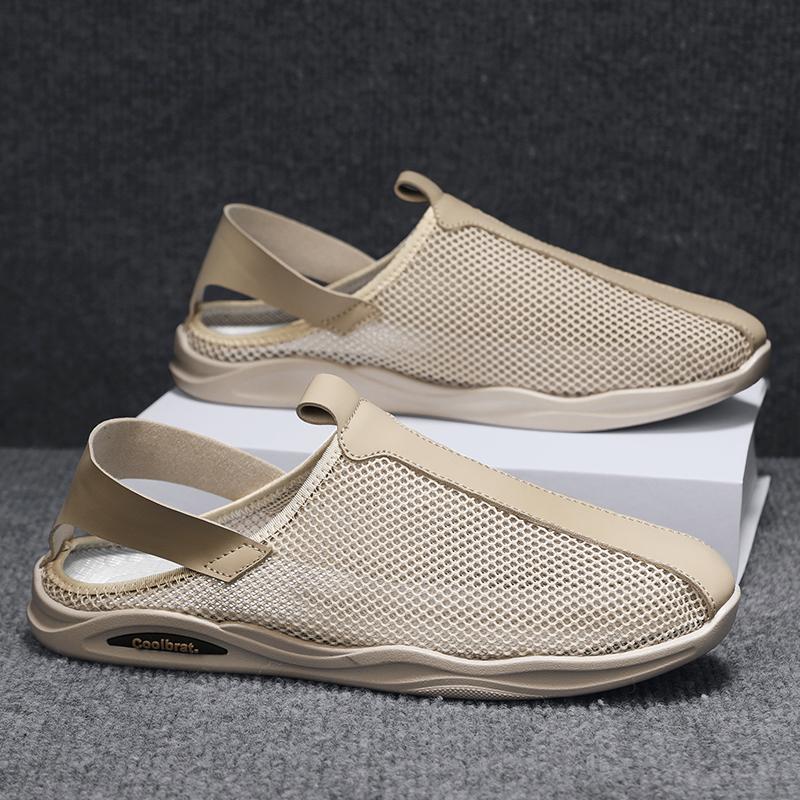 2024 New Sneakers Men Breathable Mesh Lightweight Casual Walking Man Shoes Slip-On Driving Men Loafers Zapatos Casuales