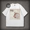 Gojira T-Shirt, Tech Death Metal Shirt, Wal Umwelt Grafik T-Shirt, Dunkles Natur T-Shirt