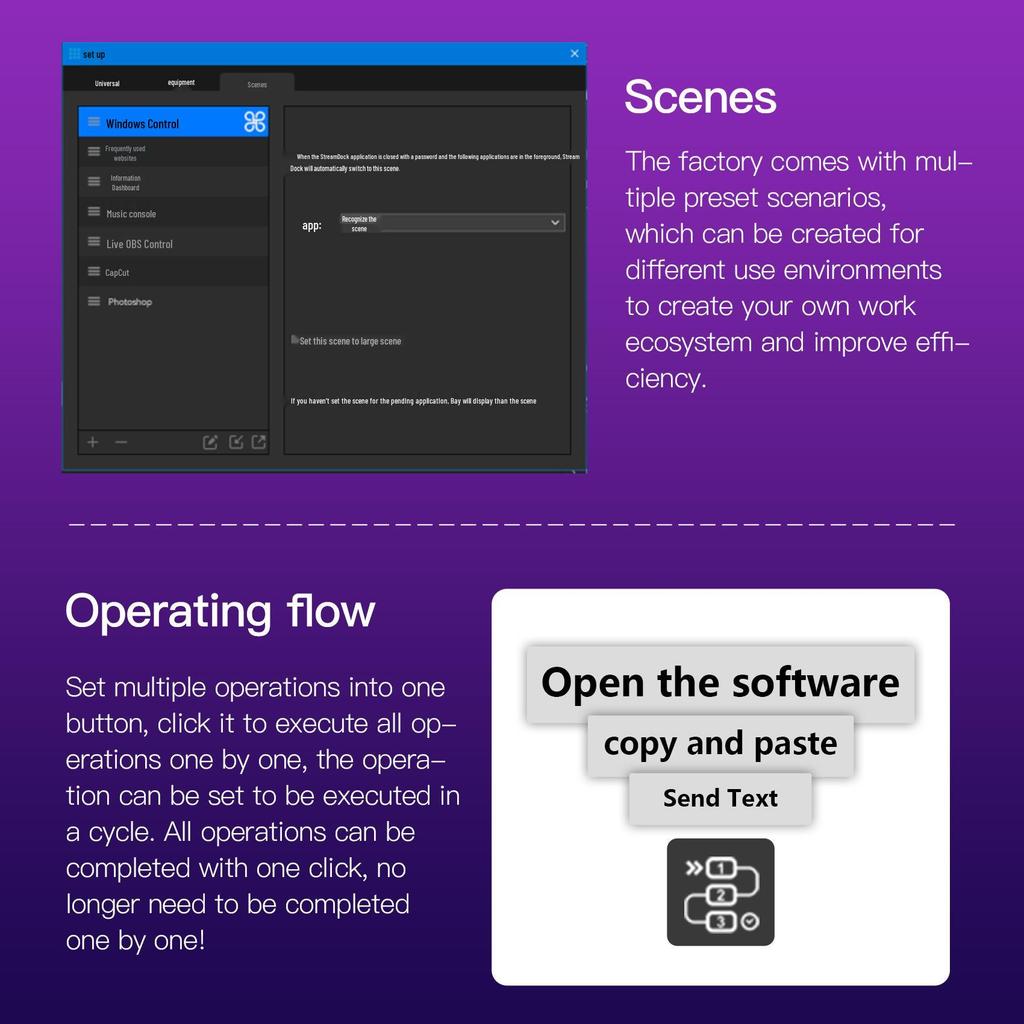 International N4 Streamdeck Visual Control Console with Customizable Touchscreen Keypad