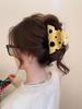 2025 Leopard Print High-End Large Shark Hair Clip for Women