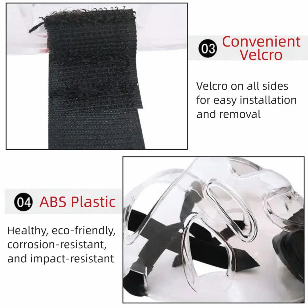 Breathable Taekwondo Helmet Gear Transparent Mask Taekwondo Mask Taekwondo Helmet  Protective Gear