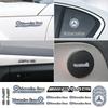 2025 Für Mercedes-Benz 1 Satz Auto-Emblem-Aufkleber Auto-Dekoration Aufkleber Für Mercedes Benz W204 W124 W201 W202 W212 W220 W205 GLA CLA