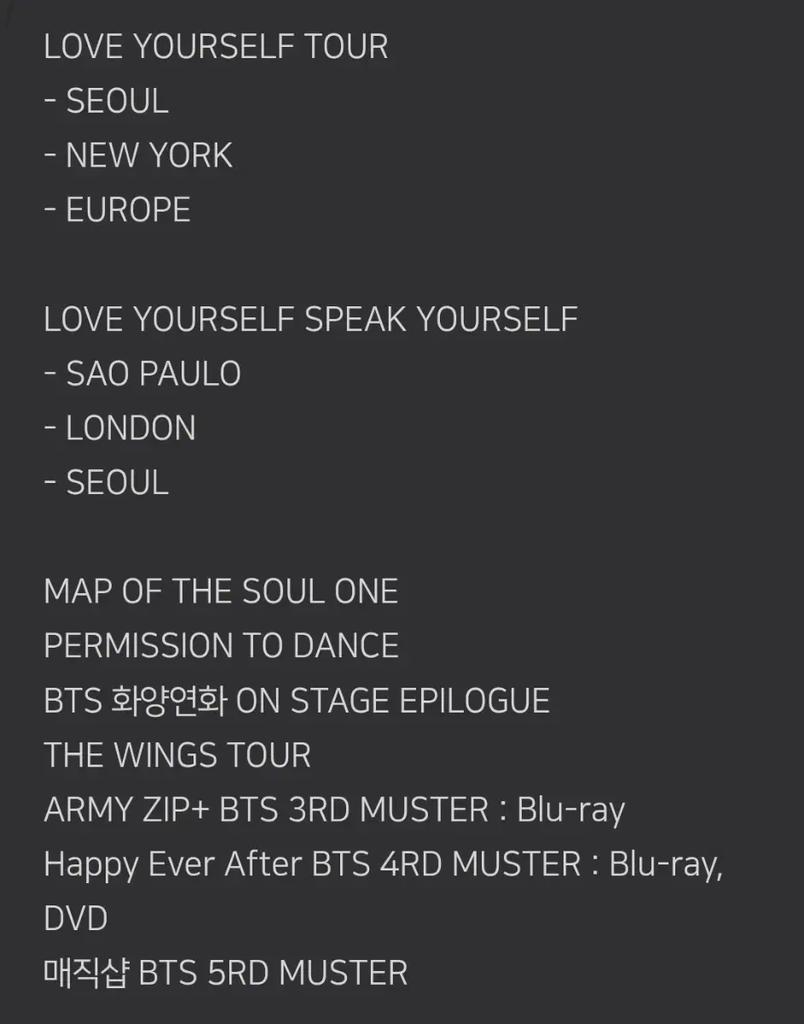 BTS DVDs (including Poker) Sold As a Set, for Sale and Transfer.