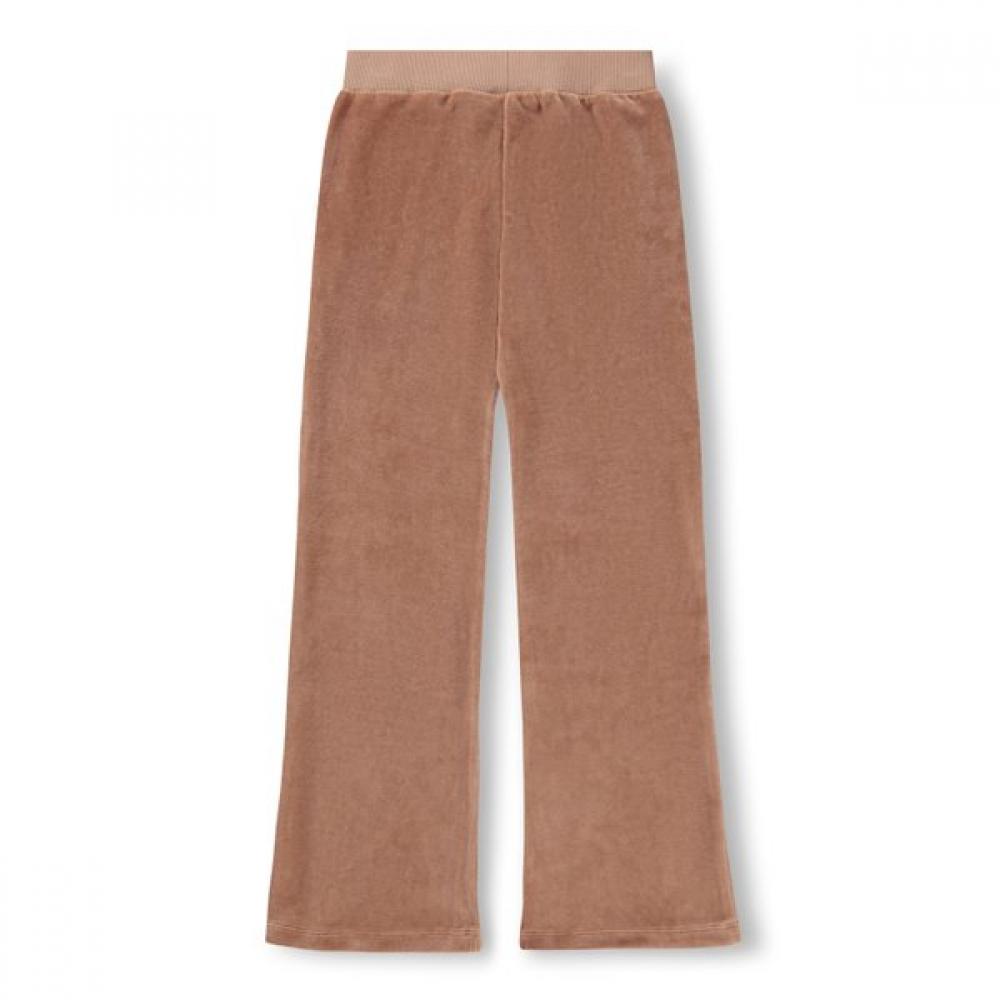 Molo 9 14y Adoria Flare Velour Pants Akis9pt036