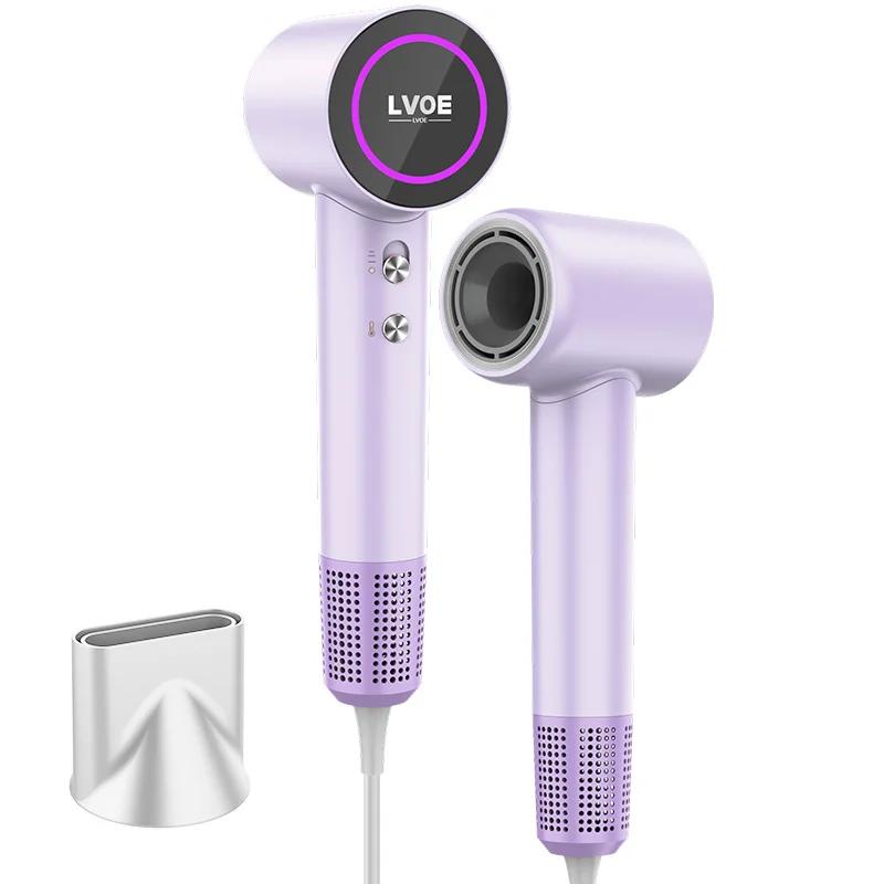 High Speed Anion Hair Dryer Wind 65m/s 1600W 2 Minute Quick Dry Professional Hair Care Negative Ionic Blow Dryer