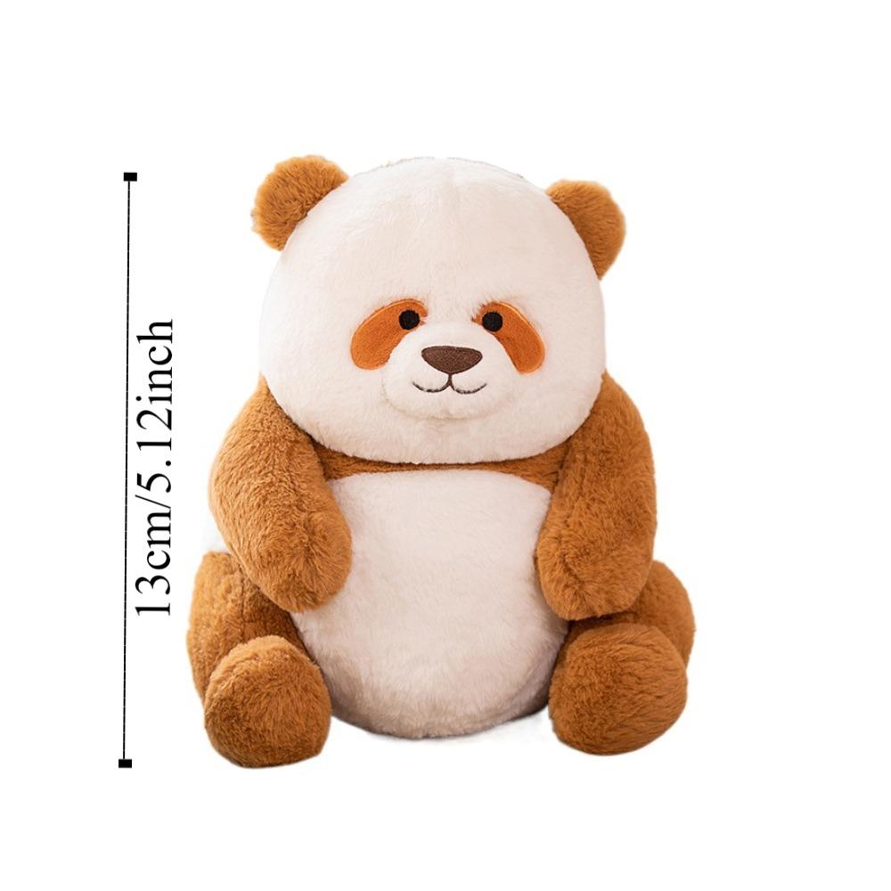 Animal Panda Plush Keyring Simulated Panda Plush Pendant Funny Panda Plush Keychain  Unisex
