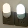 EU/US-Stecker LED-Nachtlicht Sensorbeleuchtung Mini-Nachtlicht Lampe Für Kinderzimmer Schlafzimmerleuchten Weihnachtsstecker Nachtlampe