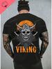 Viking Blood Highquality Unisexs Short Sleeved Viking Legend Tshirt Retro Classic Tshirt Valhalla Odin Top