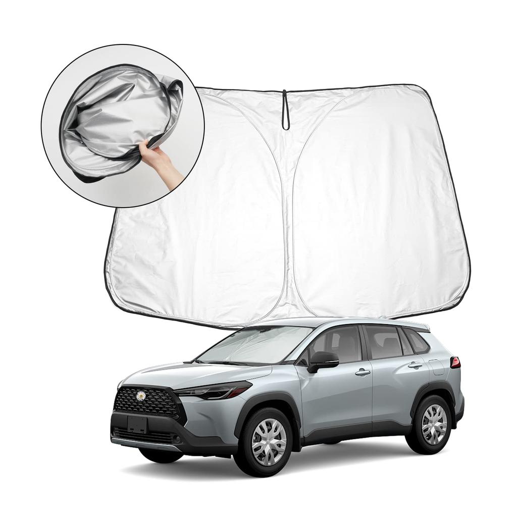 BIXUAN Toyota Corolla Cross ZVG11 2021+ Sun Shade Suv Corolla Cloth Sun Shade Blackout