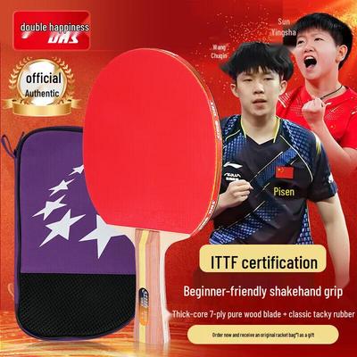 DHS H2002 2-Star Table Tennis Racket