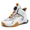Classmates Boys Basketball Shoes Children's Rotating Button Sneakers Mesh Boys Sneakers Elementary School Running Shoes