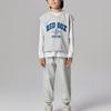 New MLB Casual Sportswear Gray Kids' 7AS1V0741-43MGL