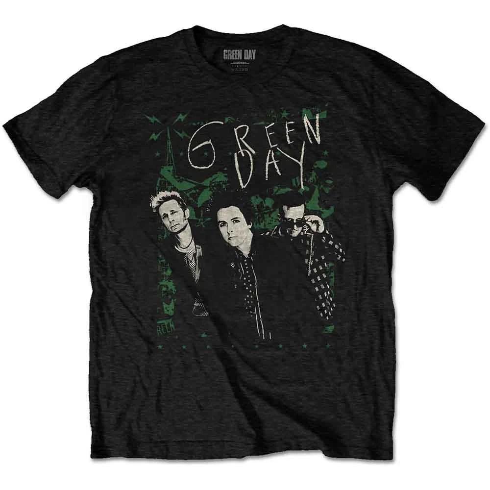 Официальная футболка Green Day Green Lean мужская унисекс XL