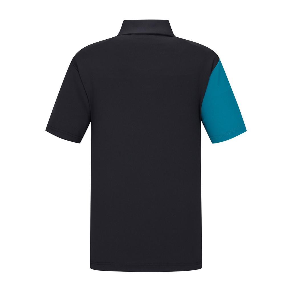 SUPERIOR Men'S Color Block Collared Short Sleeve T-Shirt (Im0Dks22724)