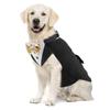 1 sada Pet Tuxedo Psí svatební oblečení Pohodlné oblečení pro domácí mazlíčky Halloweenské šaty na svatby a večírky
