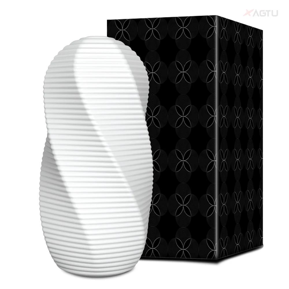 Realistic Male Masturbator Cup Soft Silicone Vagina Pocket Sex Toy for Men Penis Stimulator Adult Goods