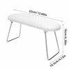 Striped Leather Nail Art Hand Pillow Foldable Stand Nail Rest Cushion Nail Arm Rest  For Nail Techs