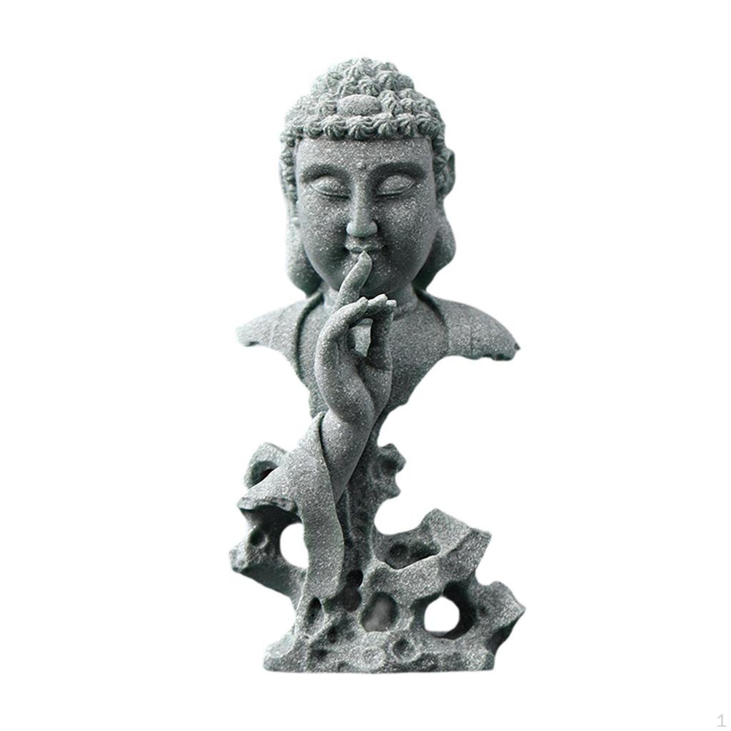 Buddha Figure as a Centerpiece for Coffee Tables and Bookshelves
