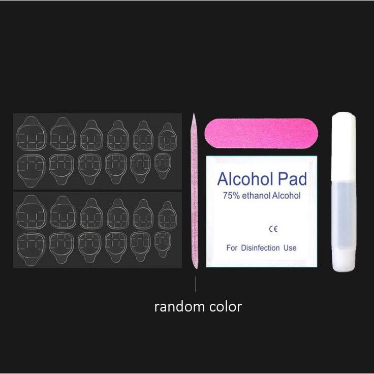 Nail Art Jelly Glue Super Sticky Ultra-Thin Jelly Glue Wearing Nail Kit Powder Glue White Glue Yellow Glue Foot Jelly Glue