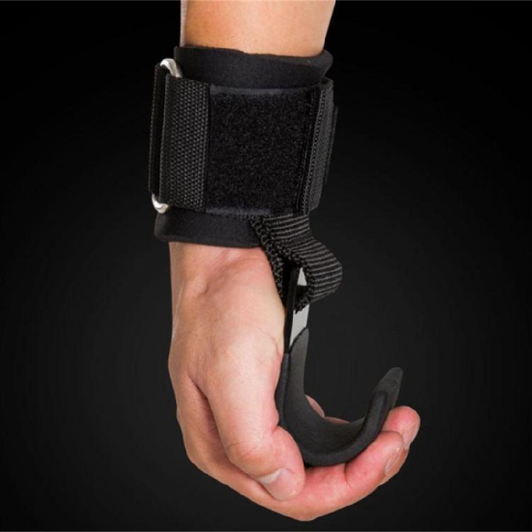 Heavy Duty Weightlifting Hook with Padded Handle Power Weight Lifting Hook Power Lifting Grips Padded Workout Strap