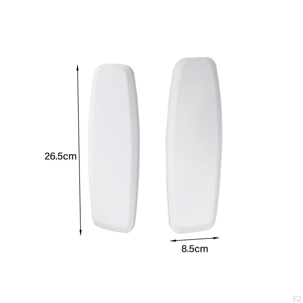 1 Pair Arm Rest Cover Chair Armrest Pads for Lifting Swivel Gaming