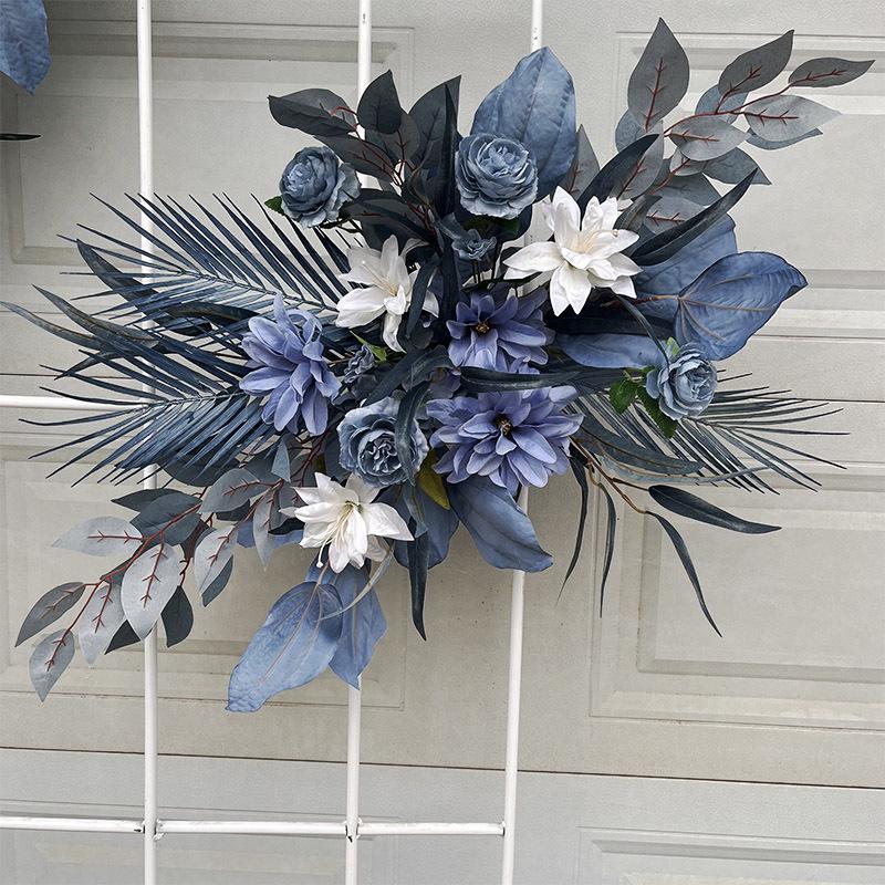 Complete Wedding & Banquet Artificial Flower Set: Ground Rows & Table Decor