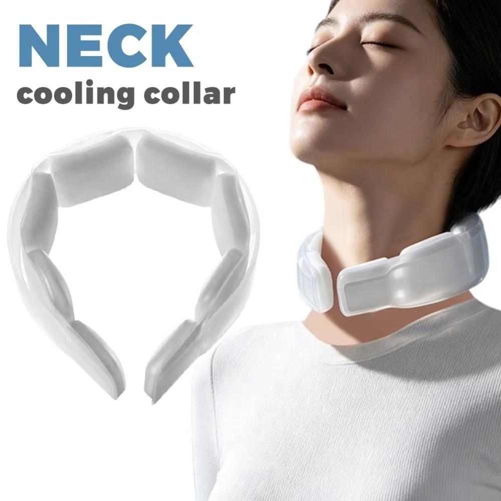 No Battery Ice Neck Ring Reusable Cooling Neck Wrap New Body Cooler for Sports Travel