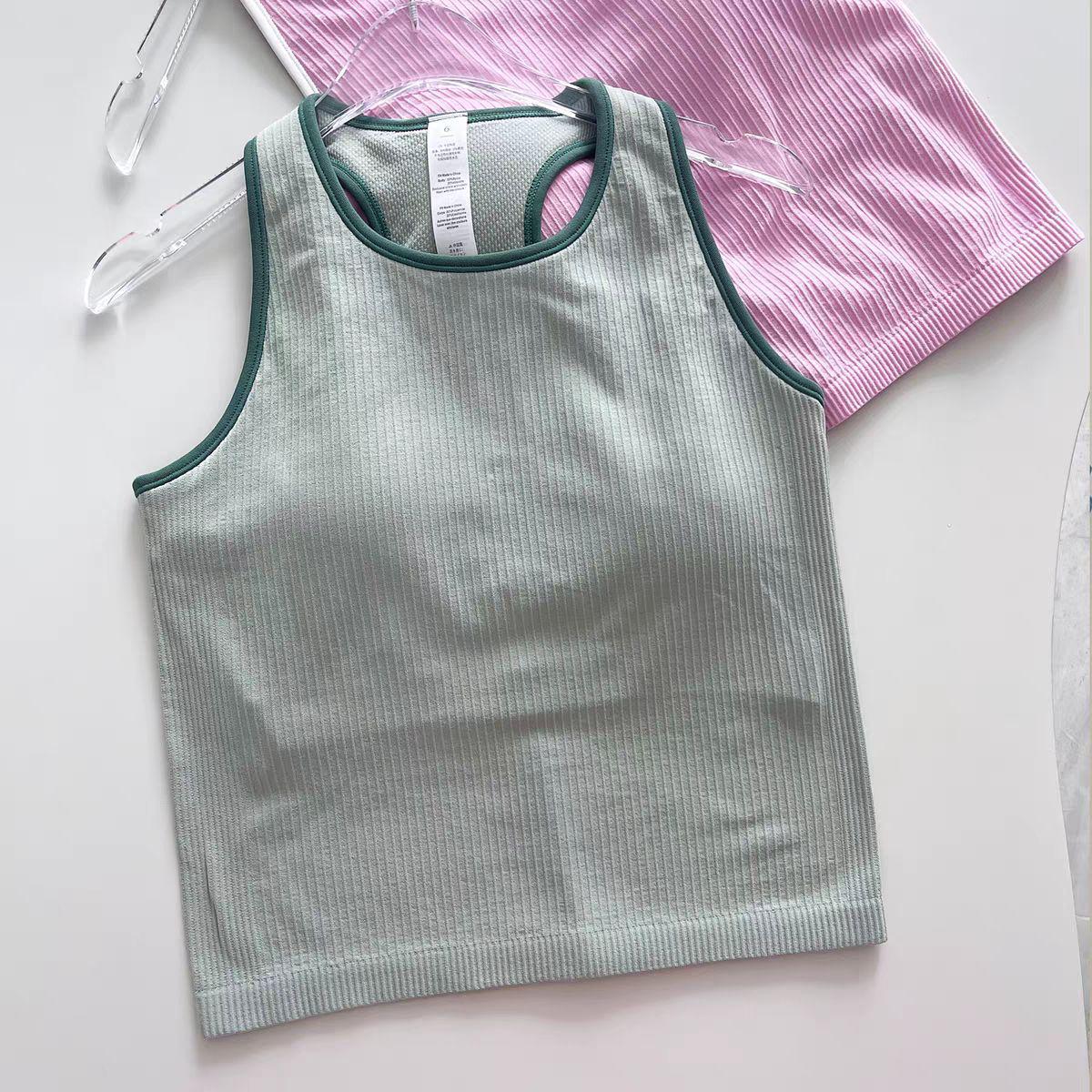I-Shaped Shockproof Sports Vest with Chest Pads for Yoga & Pilates S (Vest Only)