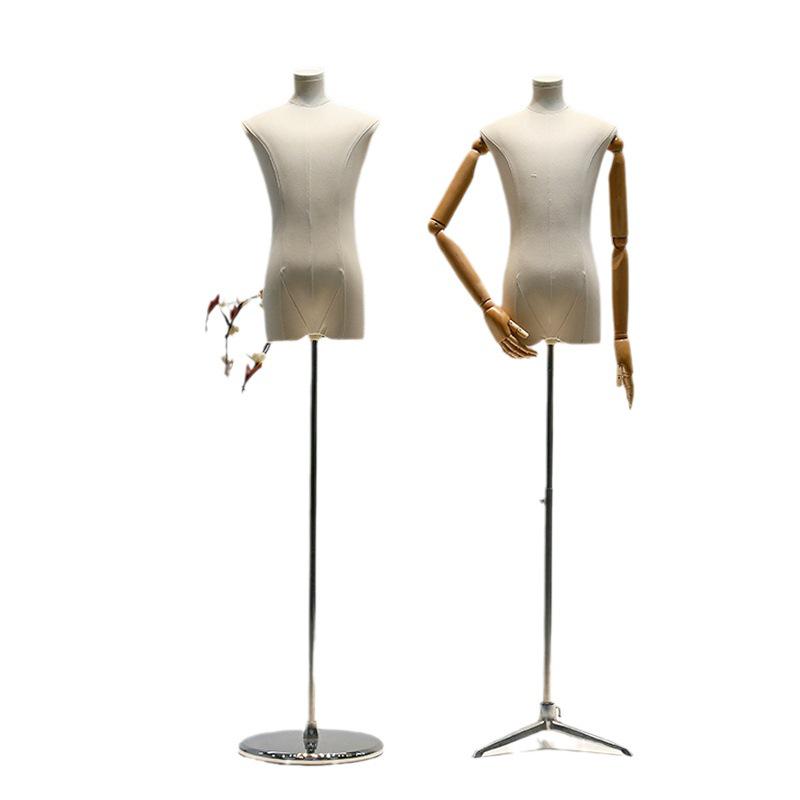 Big Kids' Clothing Store Teen Half-Body Mannequin - Male/Female Display Stand