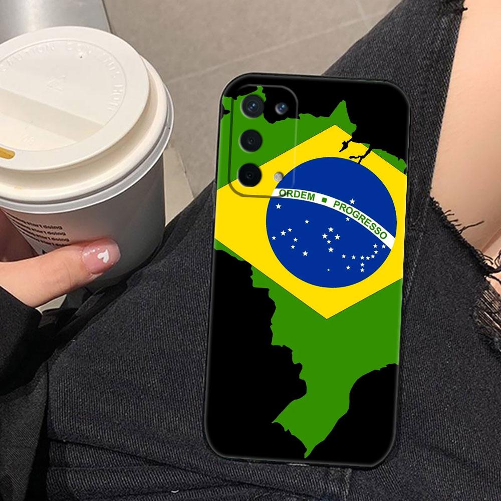 

National Flag Brazil Soccer Phone Case For OPPO F31 A5X A6X A5 A6 A17 A16 A38 A53 A54 A55 A57 A58 A60 A74 A78 A92 A93 A94 Cover OPPOA554G