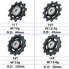 11T-14T Bearing Jockey Wheel Sram Repair Kit Bicycle Guide Wheel for Enhanced Cycling Road Bike Rear Derailleur Pulley Roller