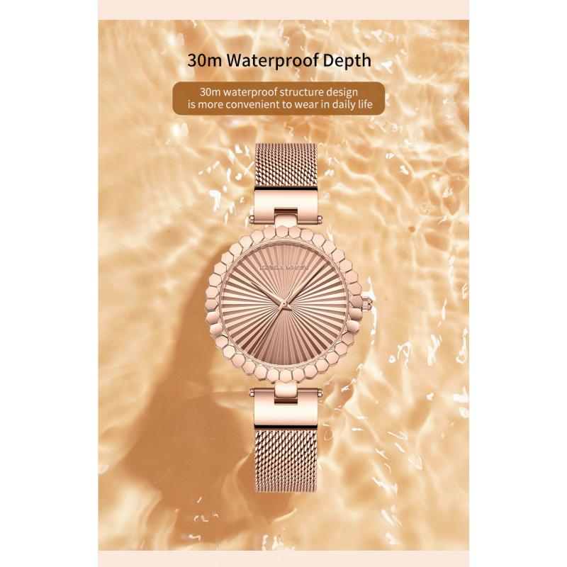Japanese Movement Waterproof Fashion Simple Niche High-end Women's Quartz Watch